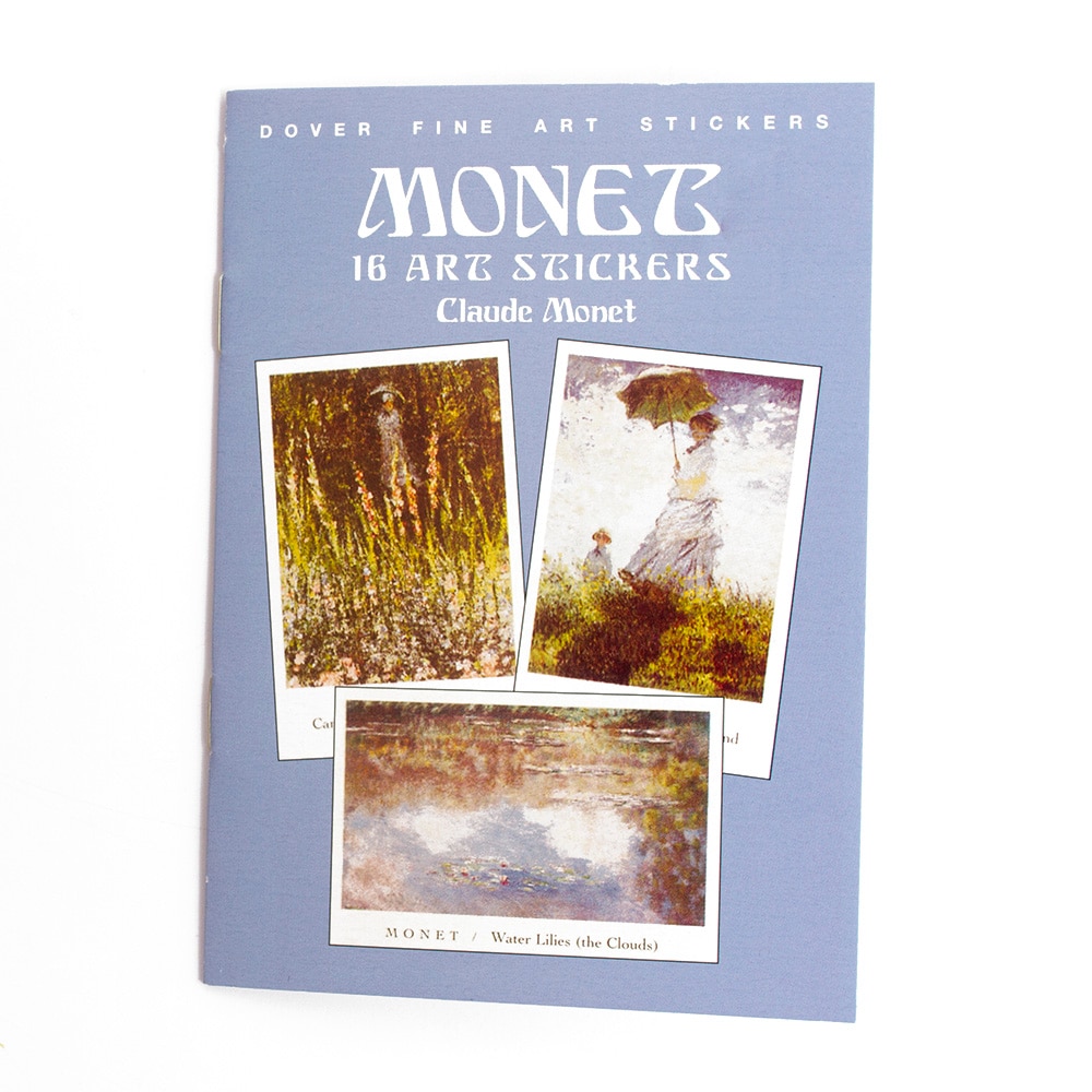Dover, Stickers, Gifts, Little Sticker Book, Monet, 3862